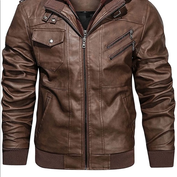 🔥HP💎Men’s Large Jacket with Removable Hood💎🔥🎄PerfectGift🎄 - Picture 2 of 7